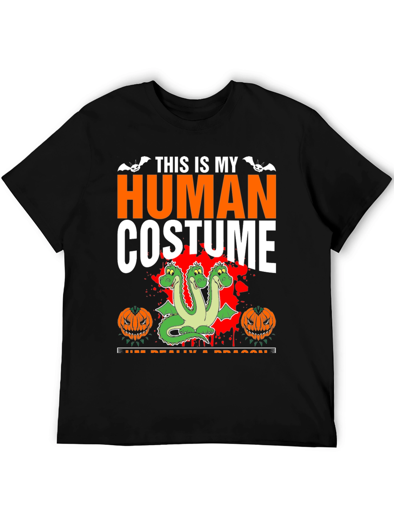 Halloween Dragon Costume T-Shirt