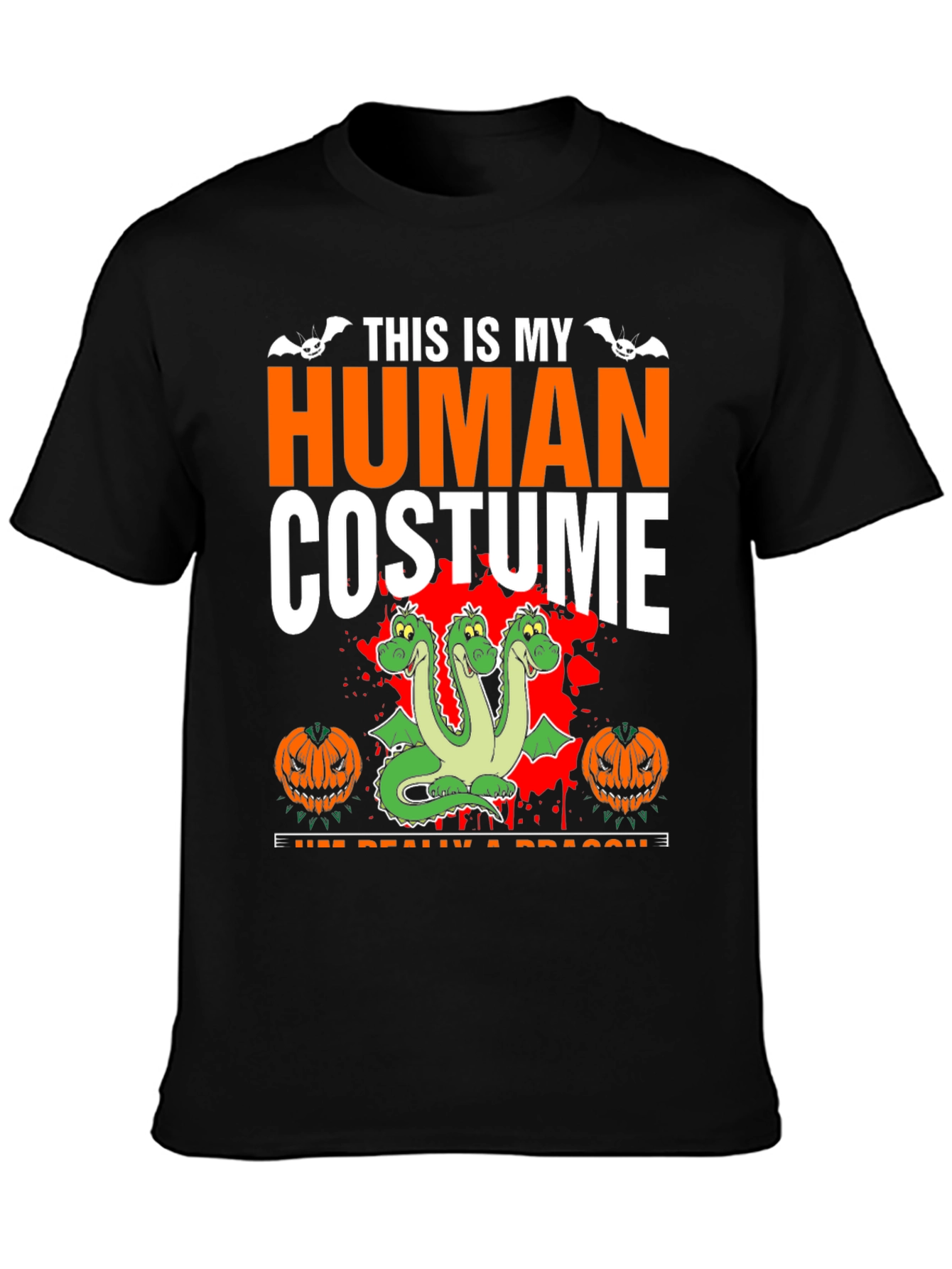 Halloween Dragon Costume T-Shirt