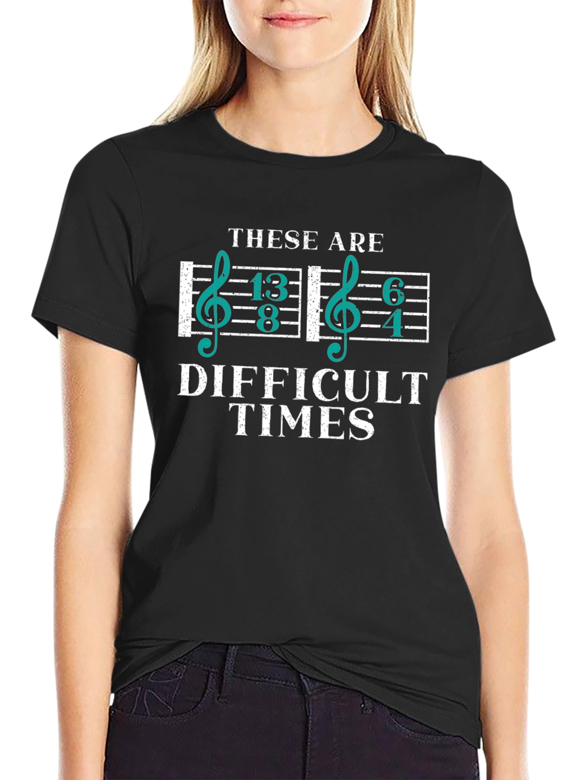 Difficult Times Music Lover T-Shirt