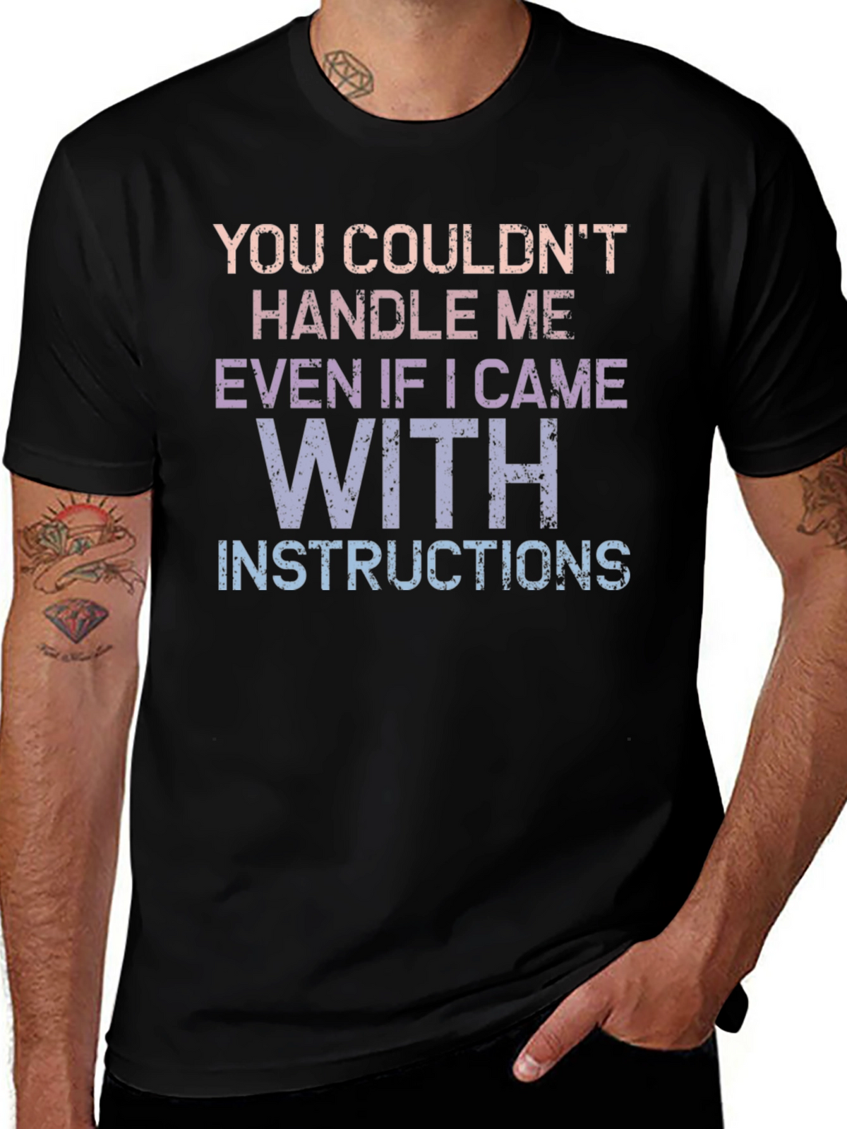Handle Me T-Shirt - Funny Sarcastic Tee