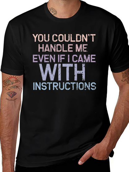 Handle Me T-Shirt - Funny Sarcastic Tee