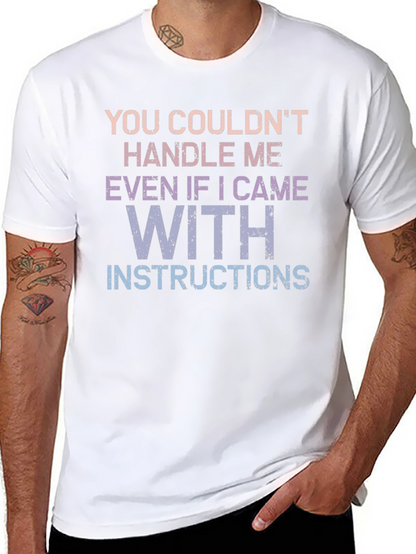 Handle Me T-Shirt - Funny Sarcastic Tee