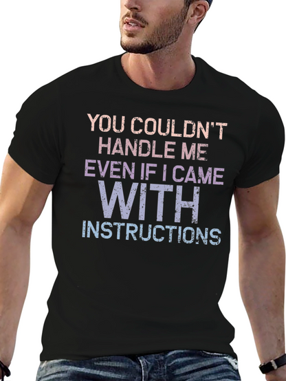 Handle Me T-Shirt - Funny Sarcastic Tee