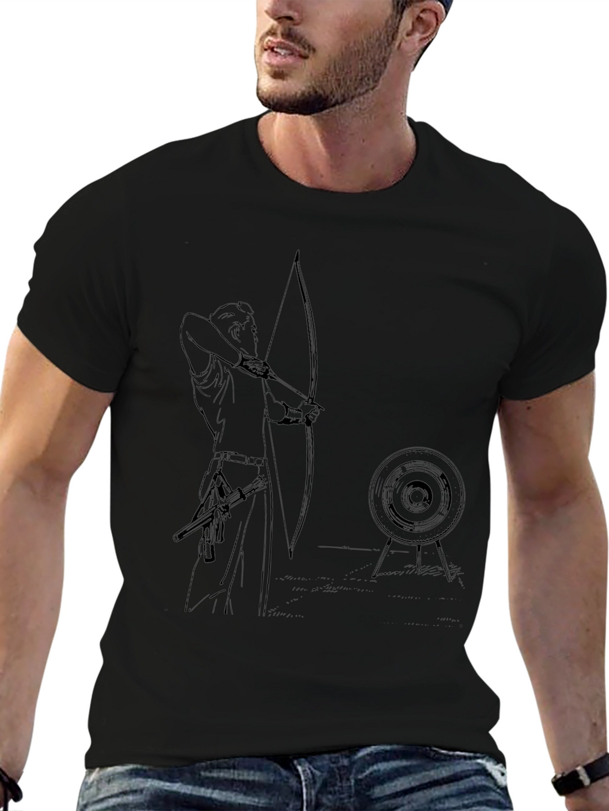 Archery T-Shirt - Archer Design