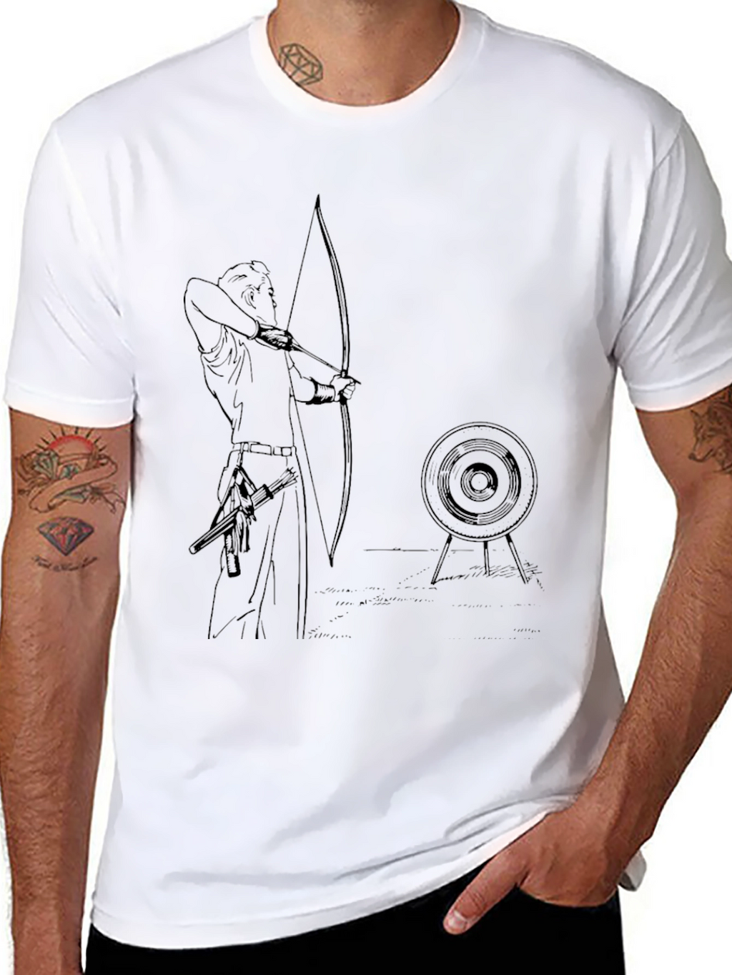 Archery T-Shirt - Archer Design