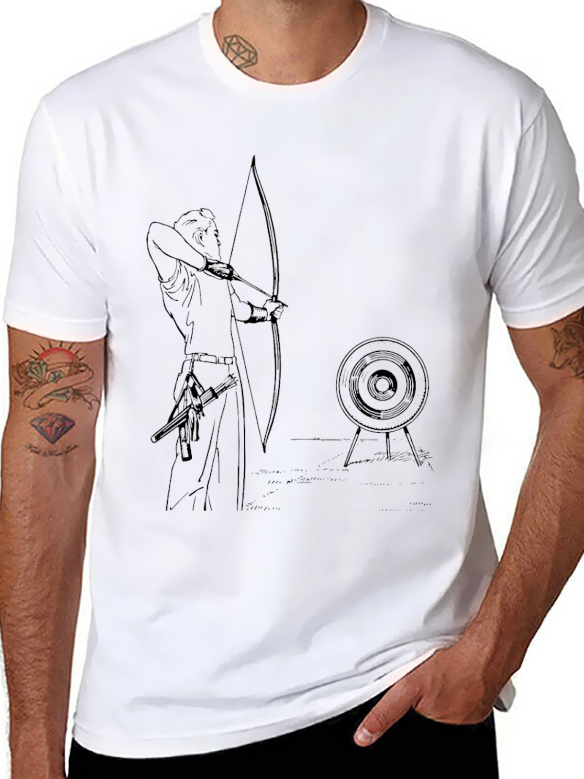 Archery T-Shirt - Archer Design