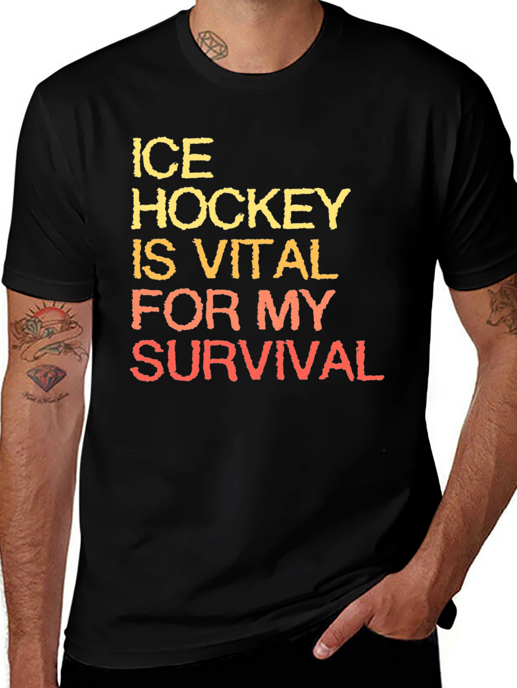 Ice Hockey is Vital T-Shirt