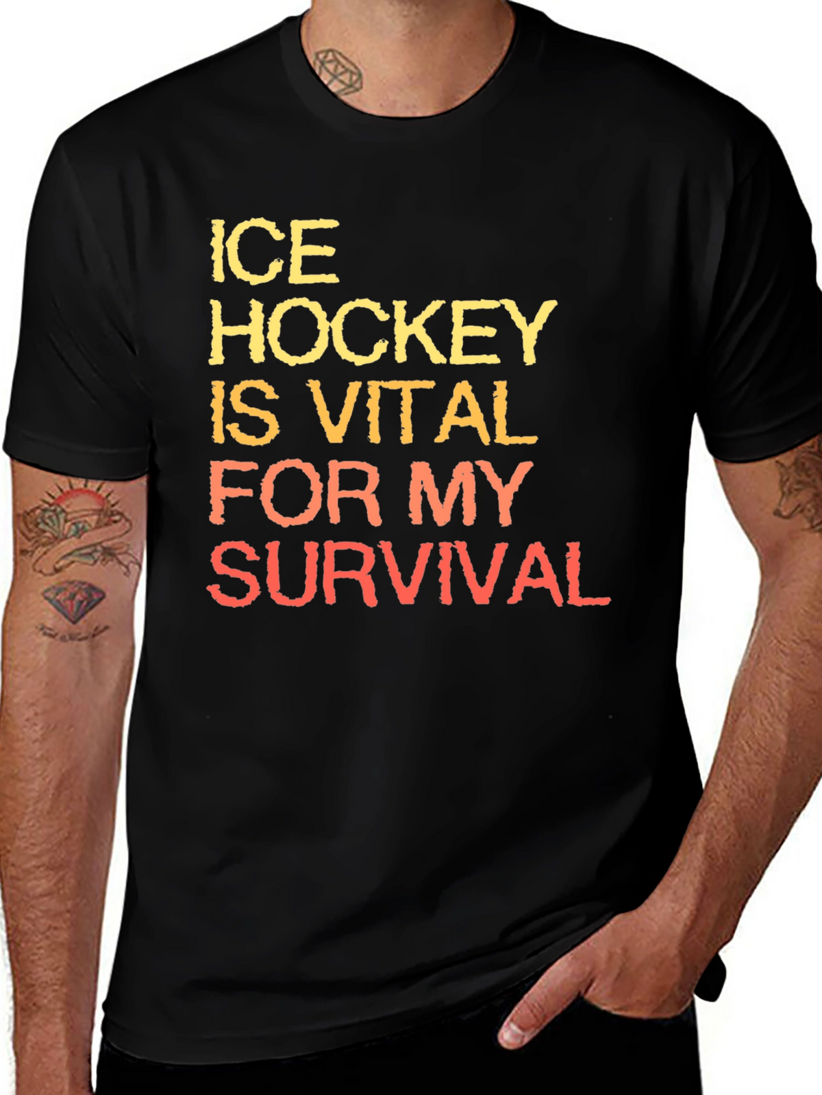 Ice Hockey is Vital T-Shirt