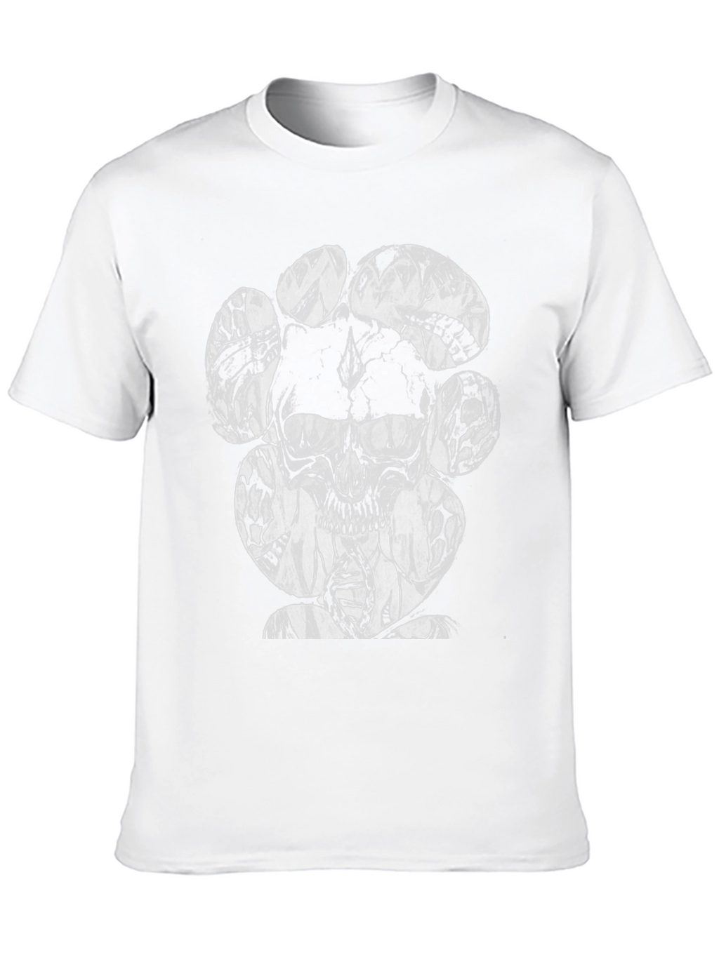 Skull & DNA Graphic Black T-Shirt