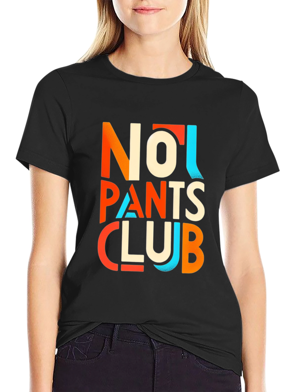 No Pants Club Graphic T-Shirt