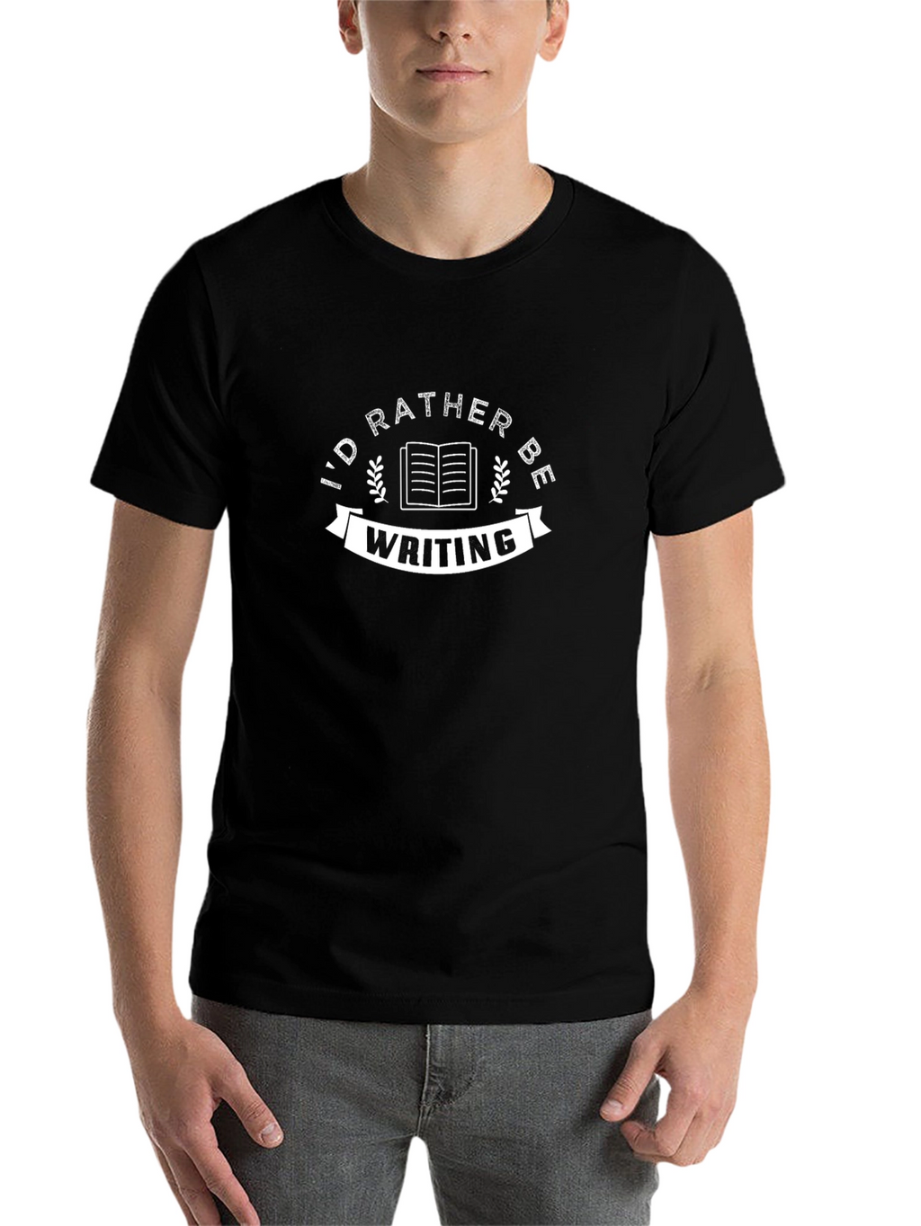 Id Rather Be Writing Graphic T-Shirt