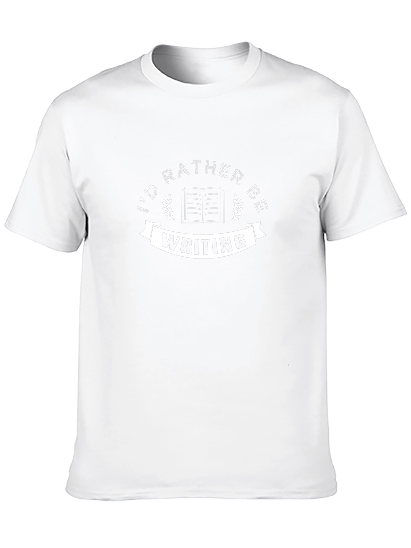 Id Rather Be Writing Graphic T-Shirt