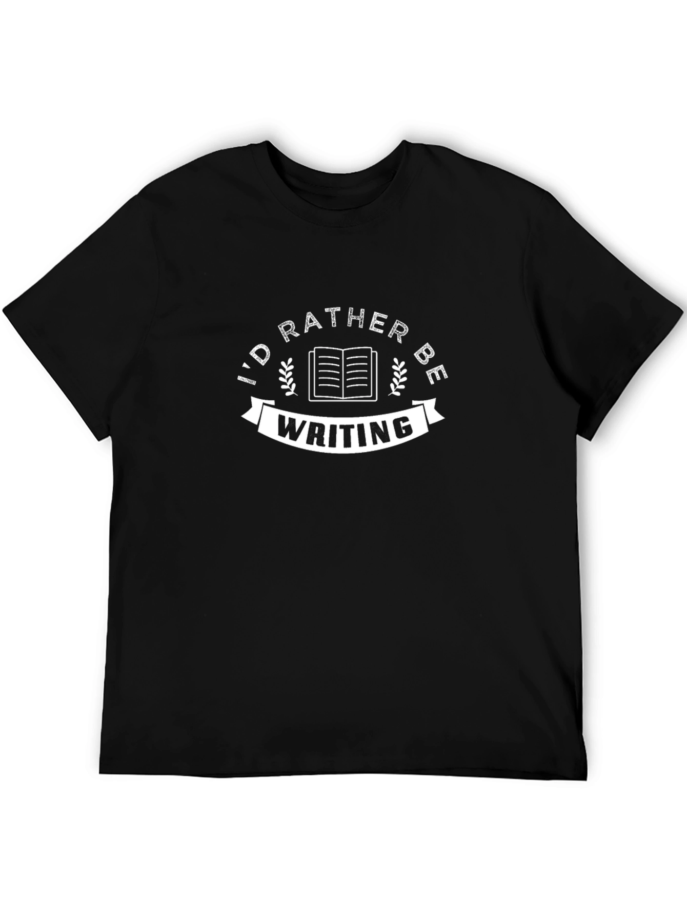 Id Rather Be Writing Graphic T-Shirt