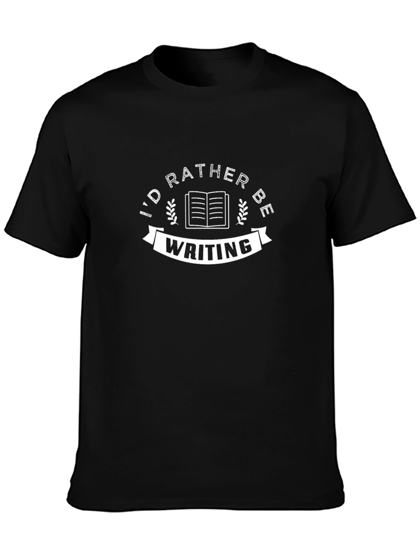 Id Rather Be Writing Graphic T-Shirt