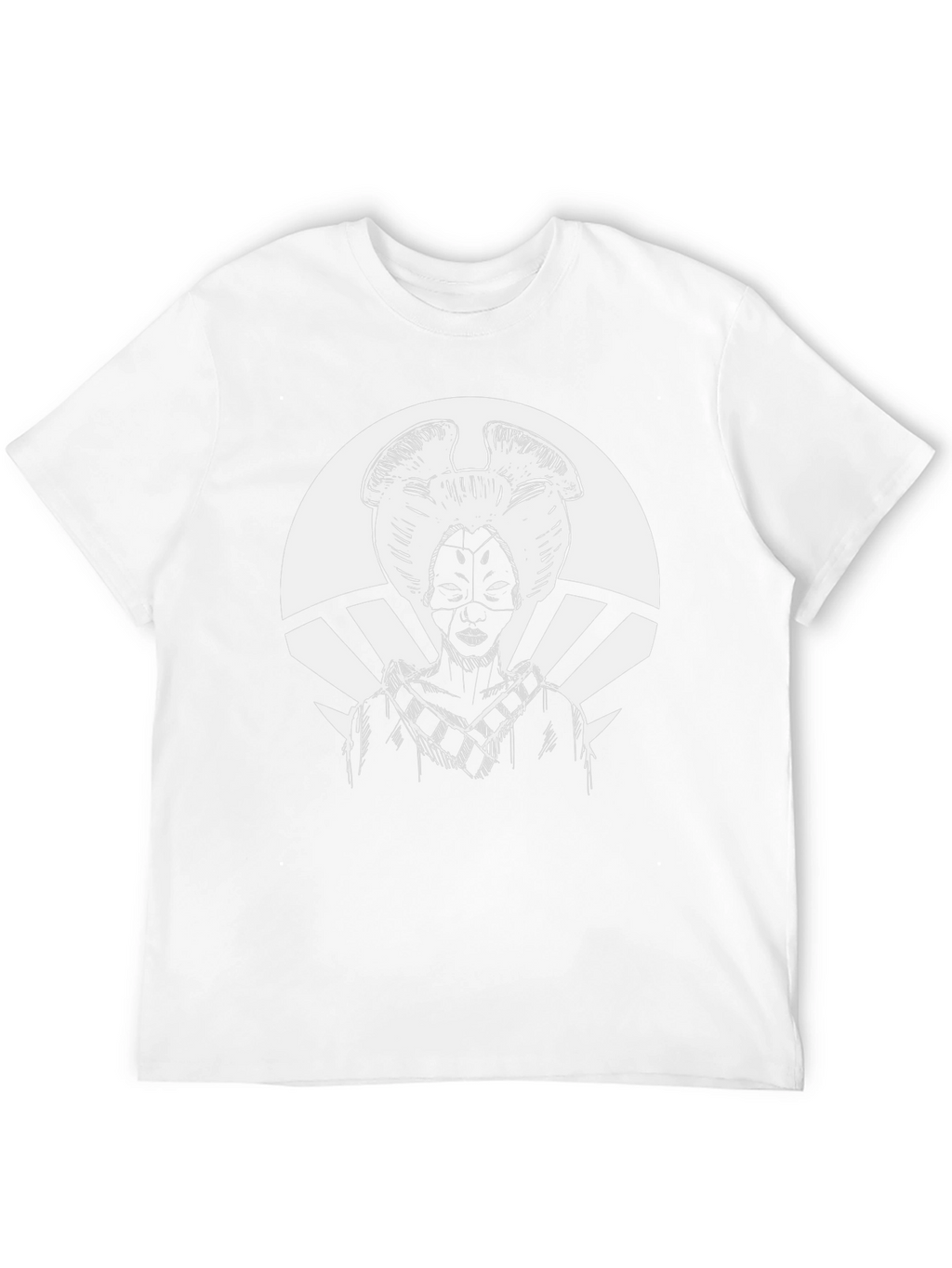 Geisha Graphic Black T-Shirt