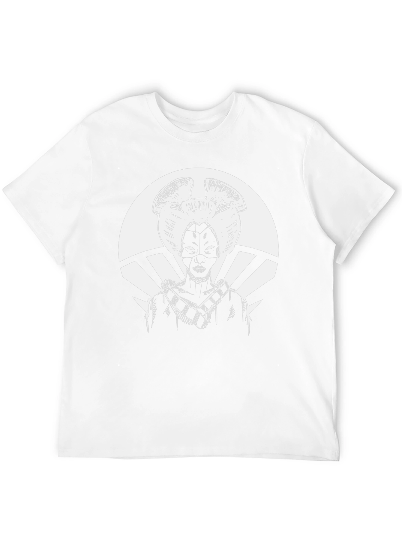 Geisha Graphic Black T-Shirt