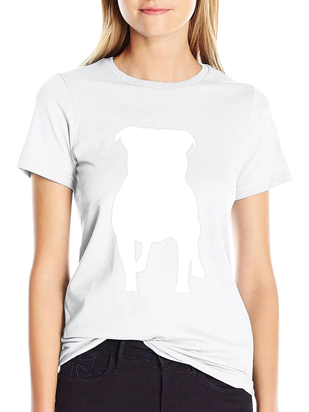 Dog Silhouette Graphic Tee