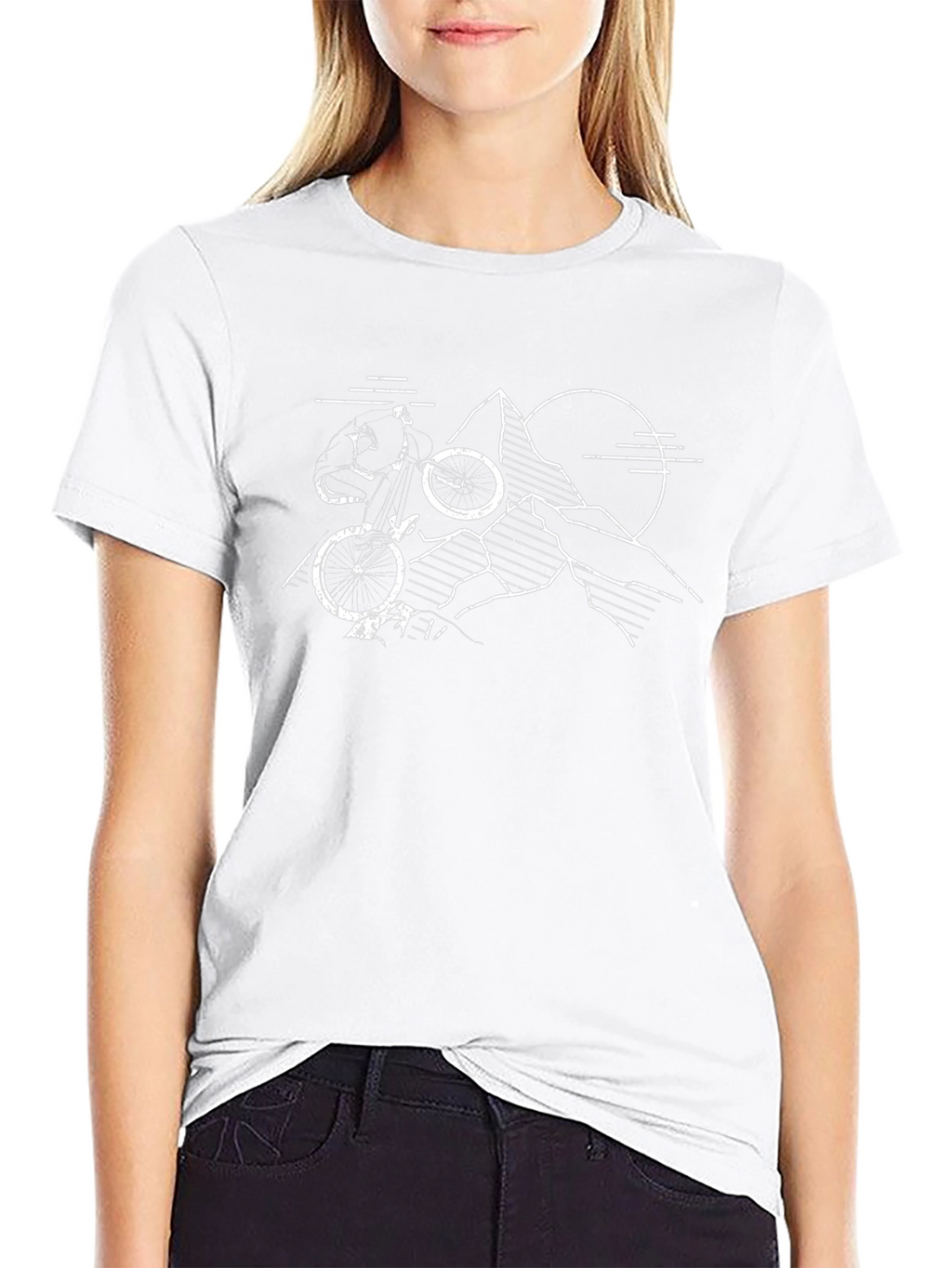 Mountain Bike Adventure Black T-Shirt