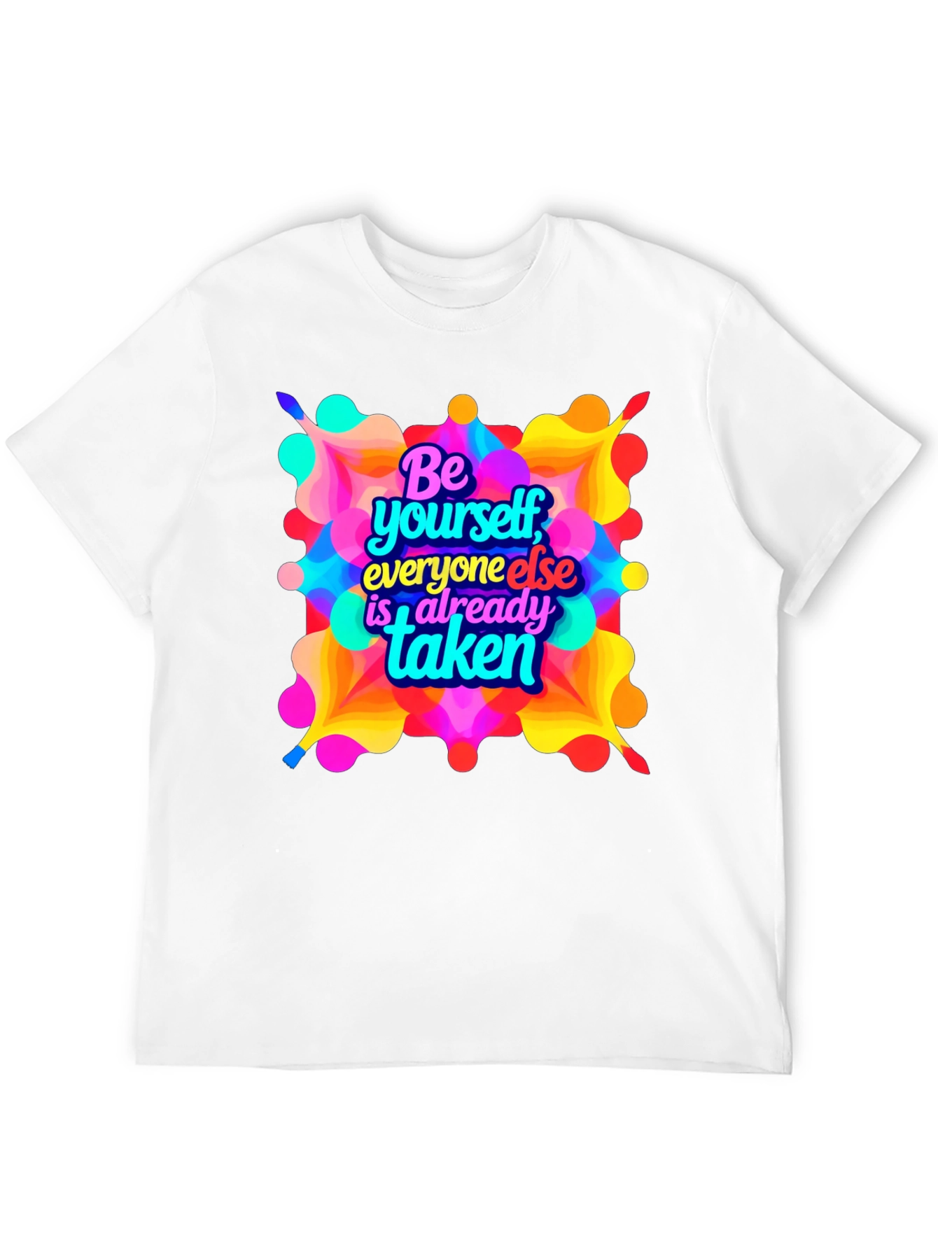 Be Yourself Graphic T-Shirt - Black