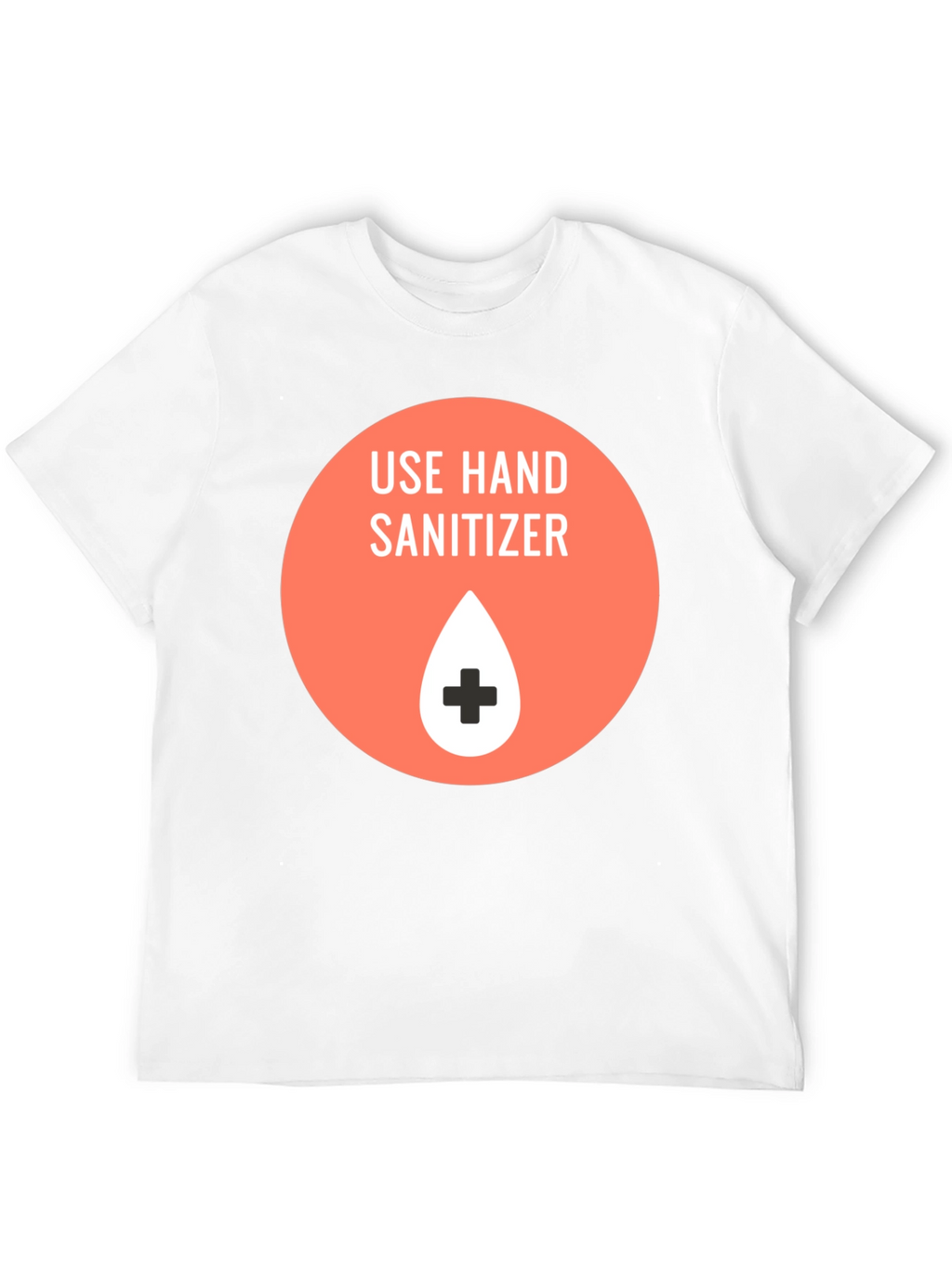 Use Hand Sanitizer Graphic T-Shirt - Black