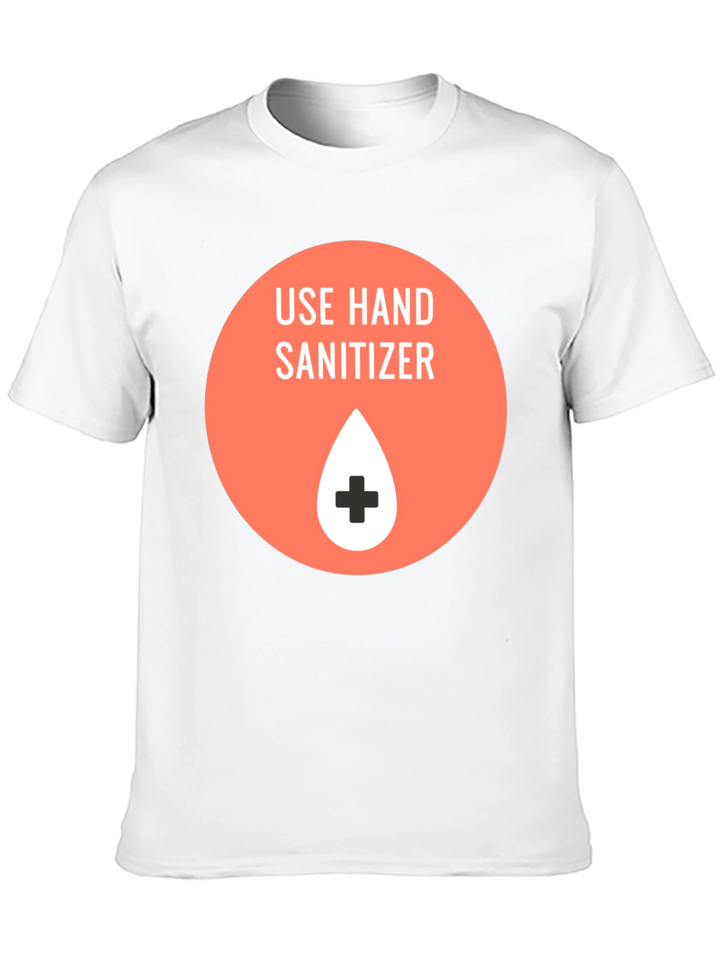 Use Hand Sanitizer Graphic T-Shirt - Black