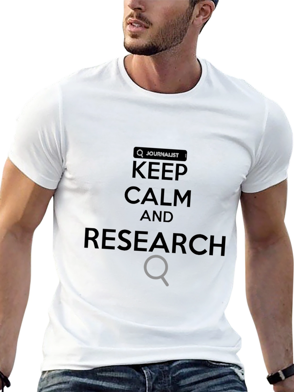 Keep Calm and Research Journalist T-Shirt