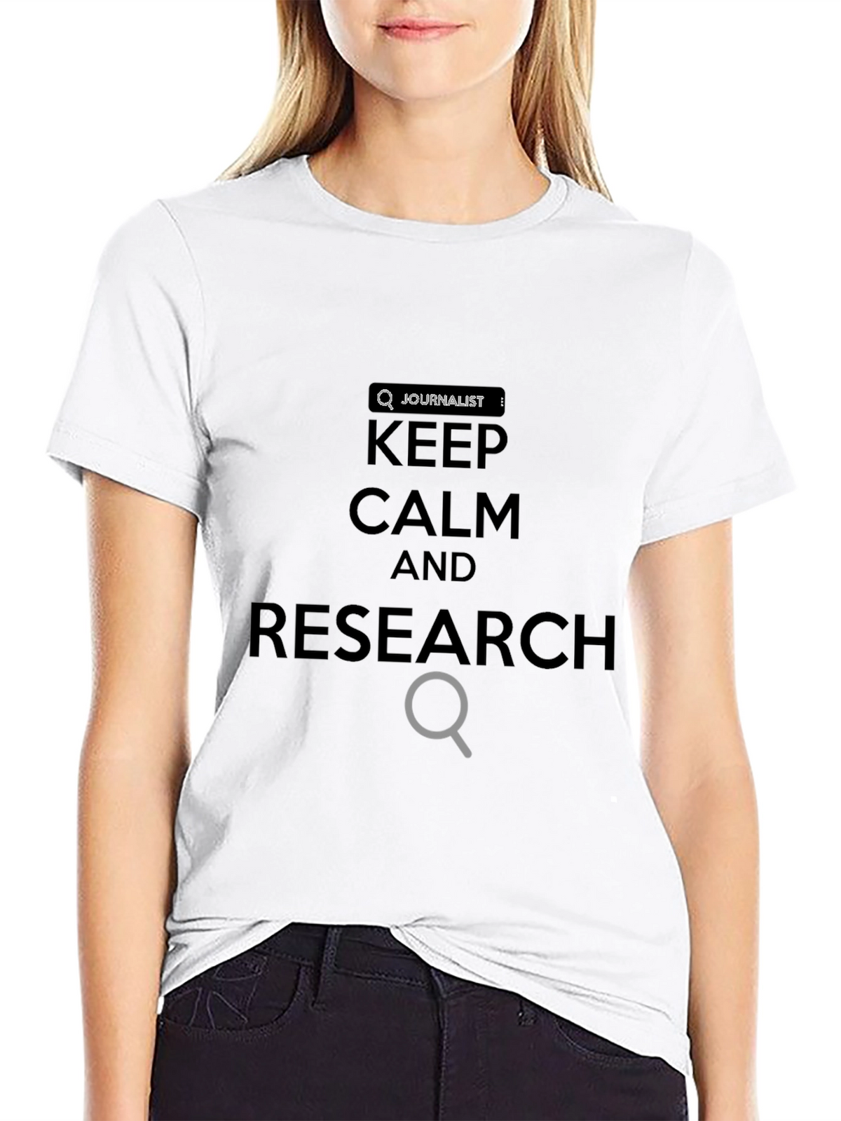 Keep Calm and Research Journalist T-Shirt