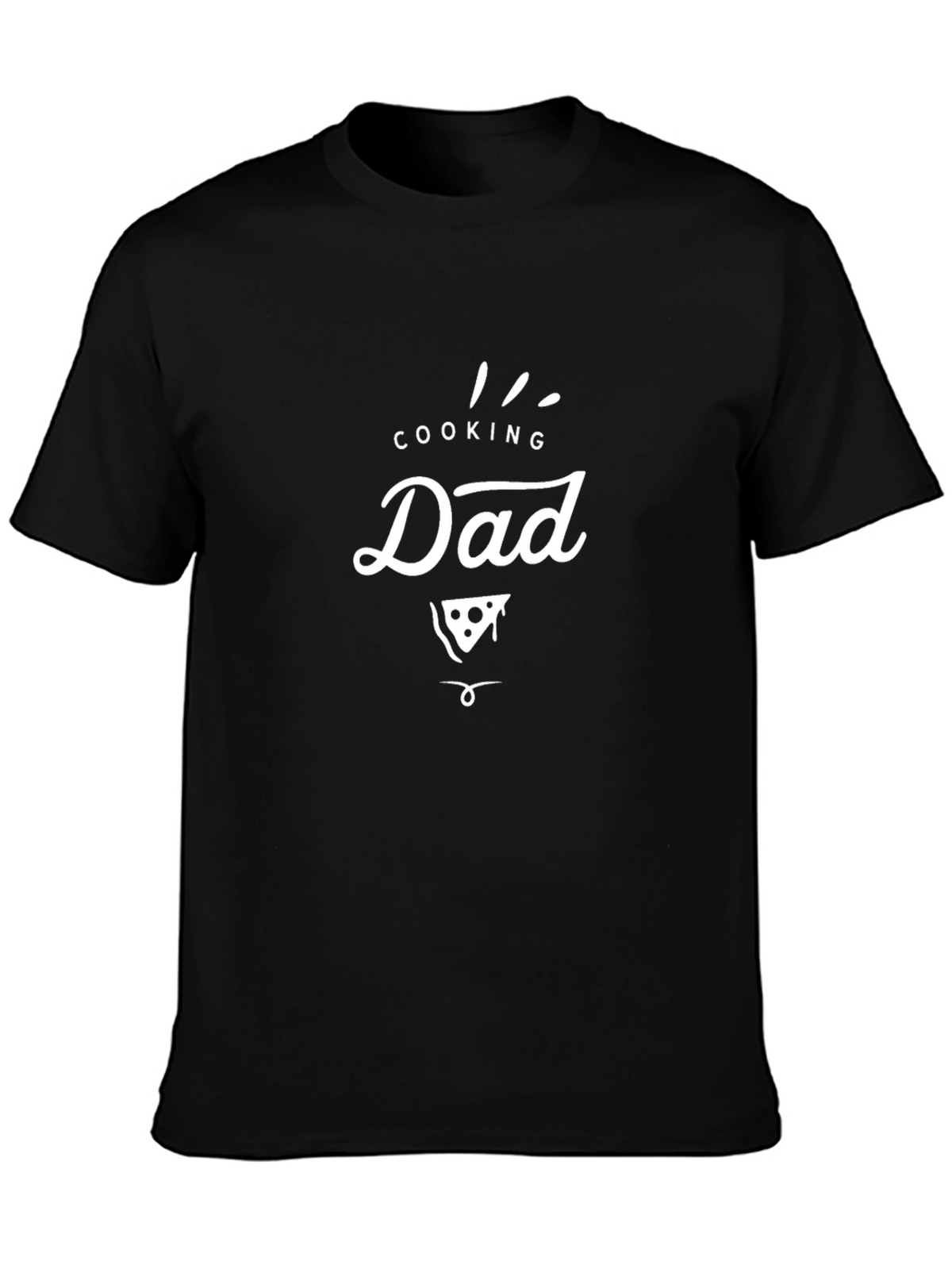 Cooking Dad Graphic Tee - Black Cotton T-Shirt