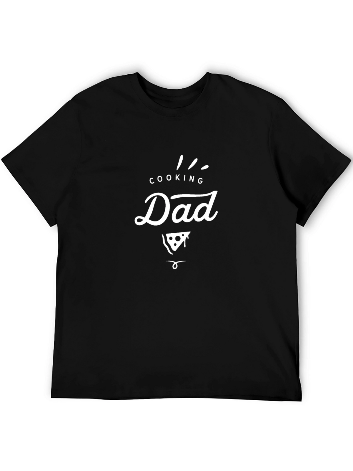 Cooking Dad Graphic Tee - Black Cotton T-Shirt