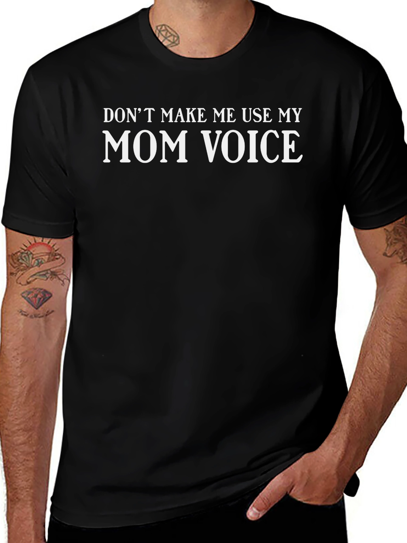 Mom Voice T-Shirt - Funny Sarcastic Tee