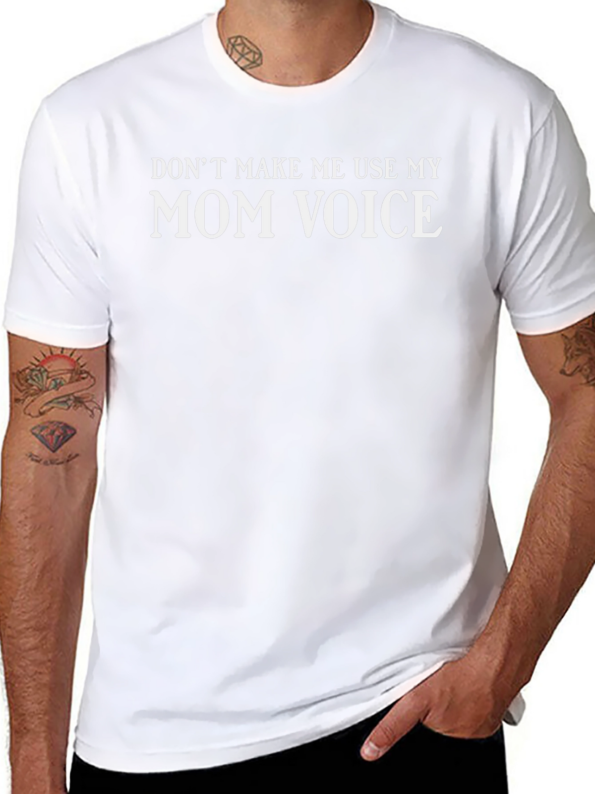 Mom Voice T-Shirt - Funny Sarcastic Tee