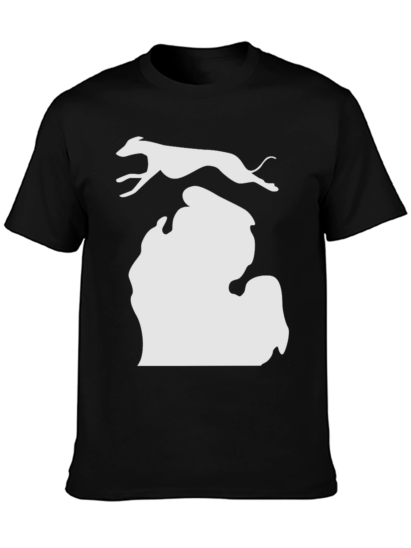 Michigan Greyhound Graphic Tee