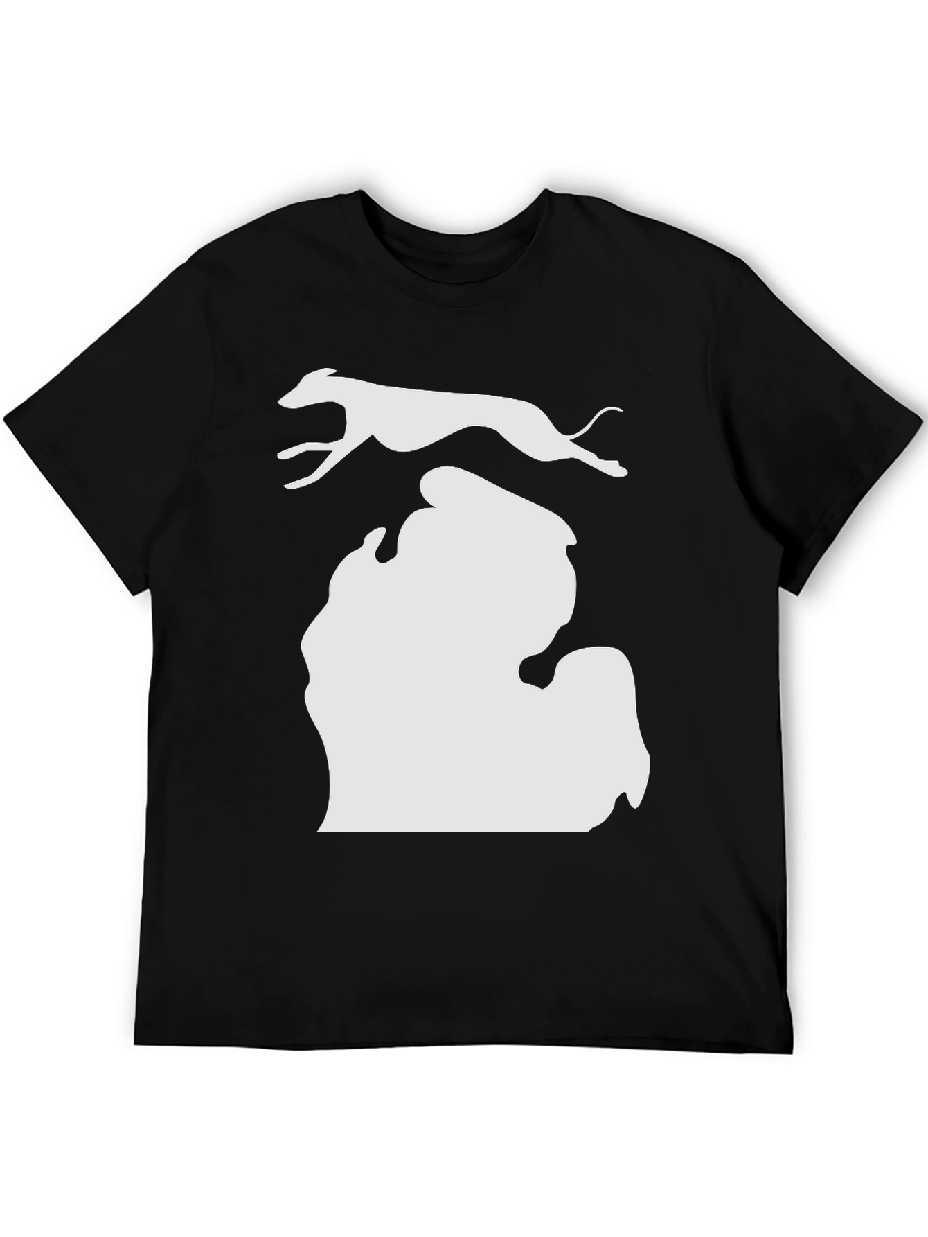 Michigan Greyhound Graphic Tee