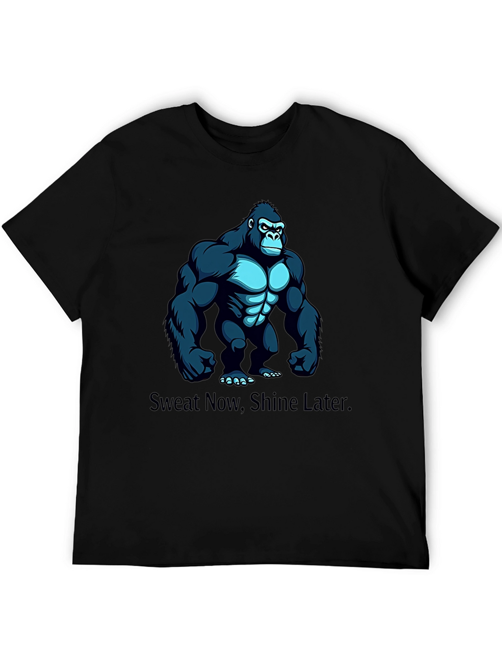 Sweat Now Shine Later Gorilla Graphic Tee
