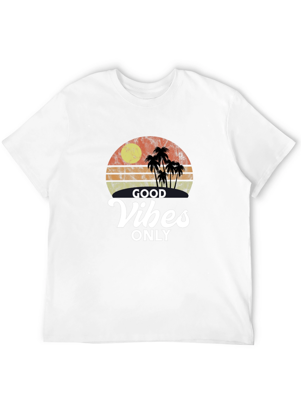 Good Vibes Only Retro T-Shirt