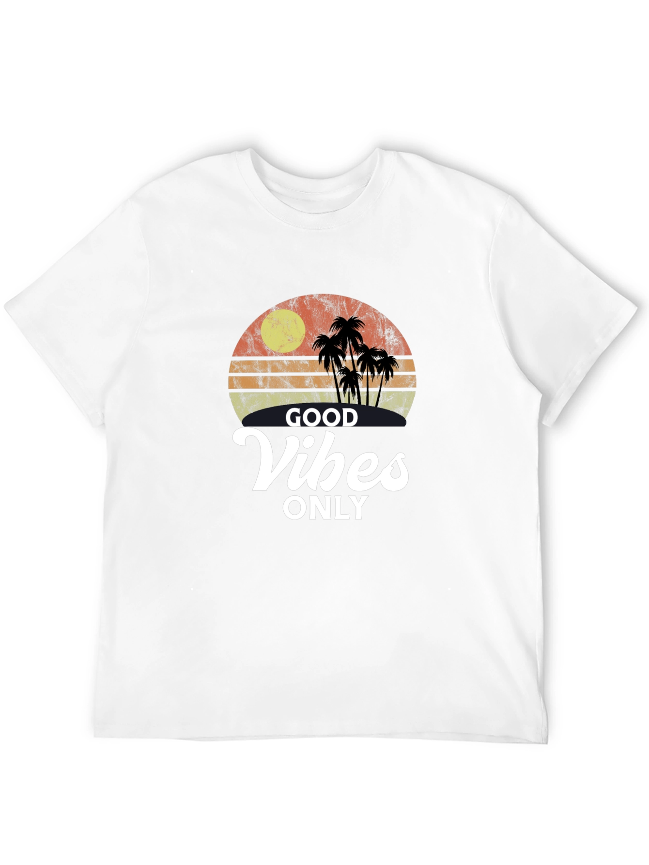 Good Vibes Only Retro T-Shirt
