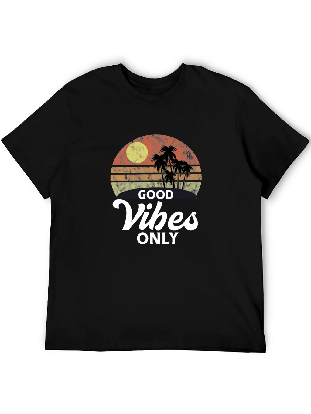 Good Vibes Only Retro T-Shirt