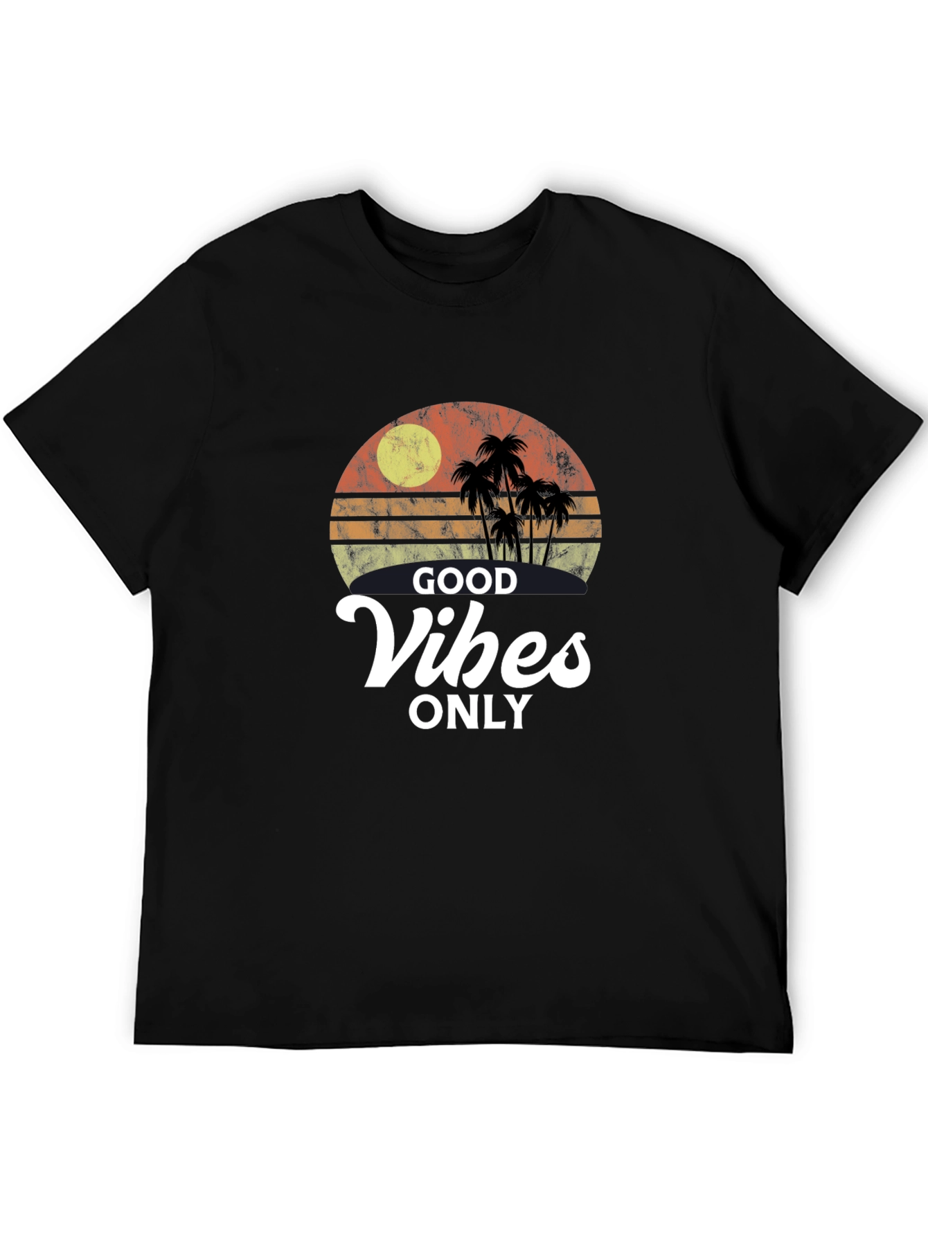 Good Vibes Only Retro T-Shirt