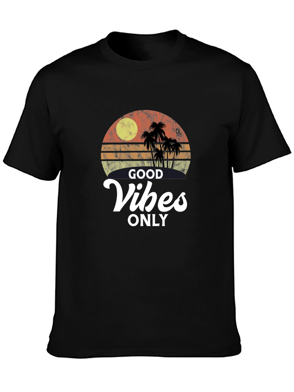 Good Vibes Only Retro T-Shirt