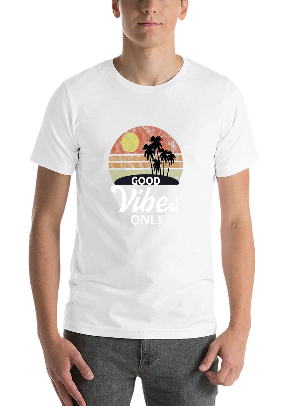 Good Vibes Only Retro T-Shirt