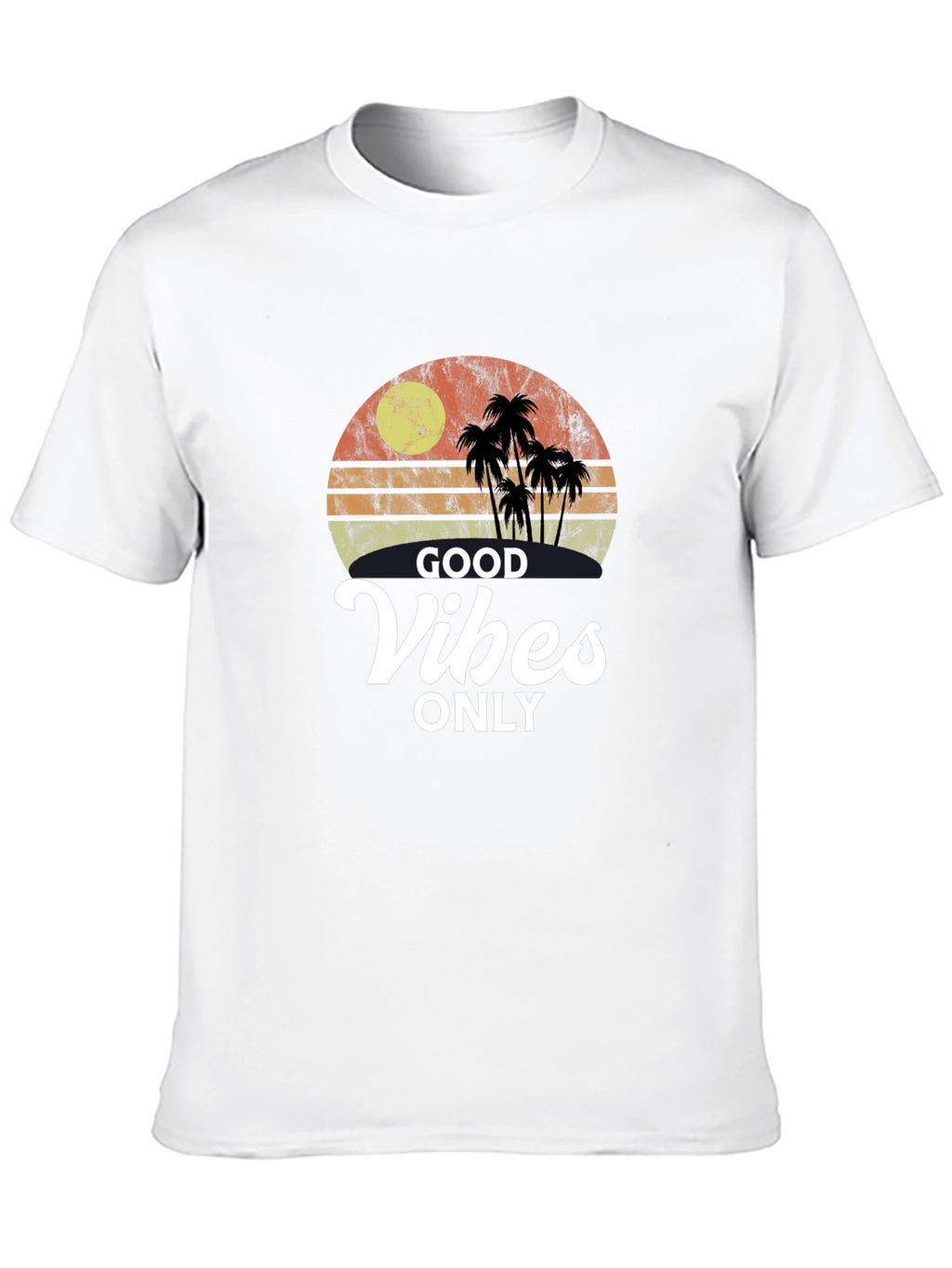 Good Vibes Only Retro T-Shirt