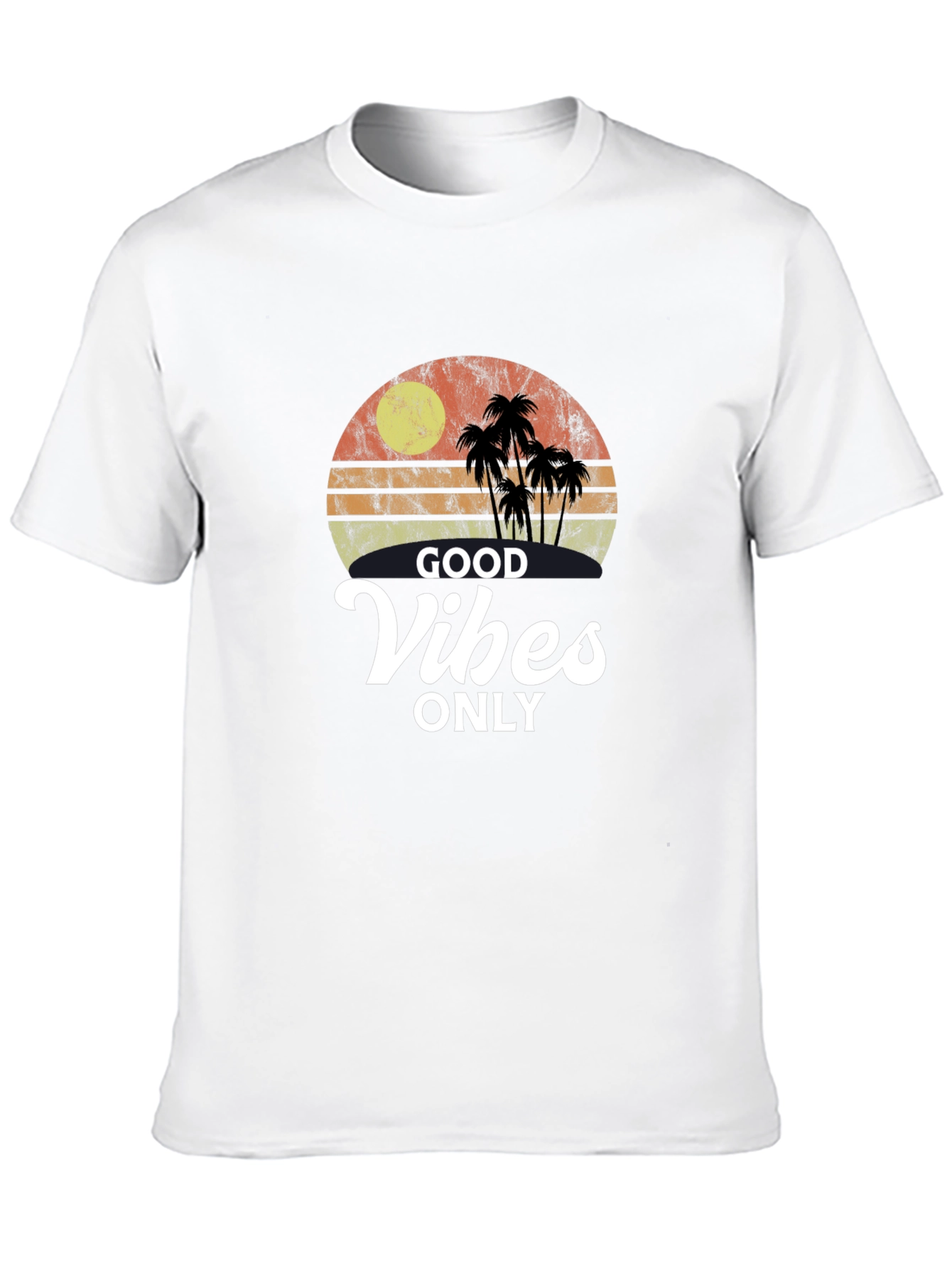 Good Vibes Only Retro T-Shirt