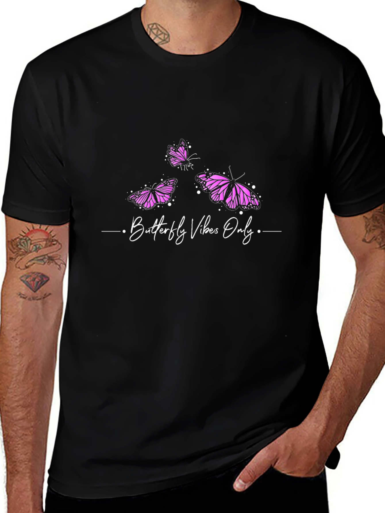 Butterfly Vibes Only Graphic Tee