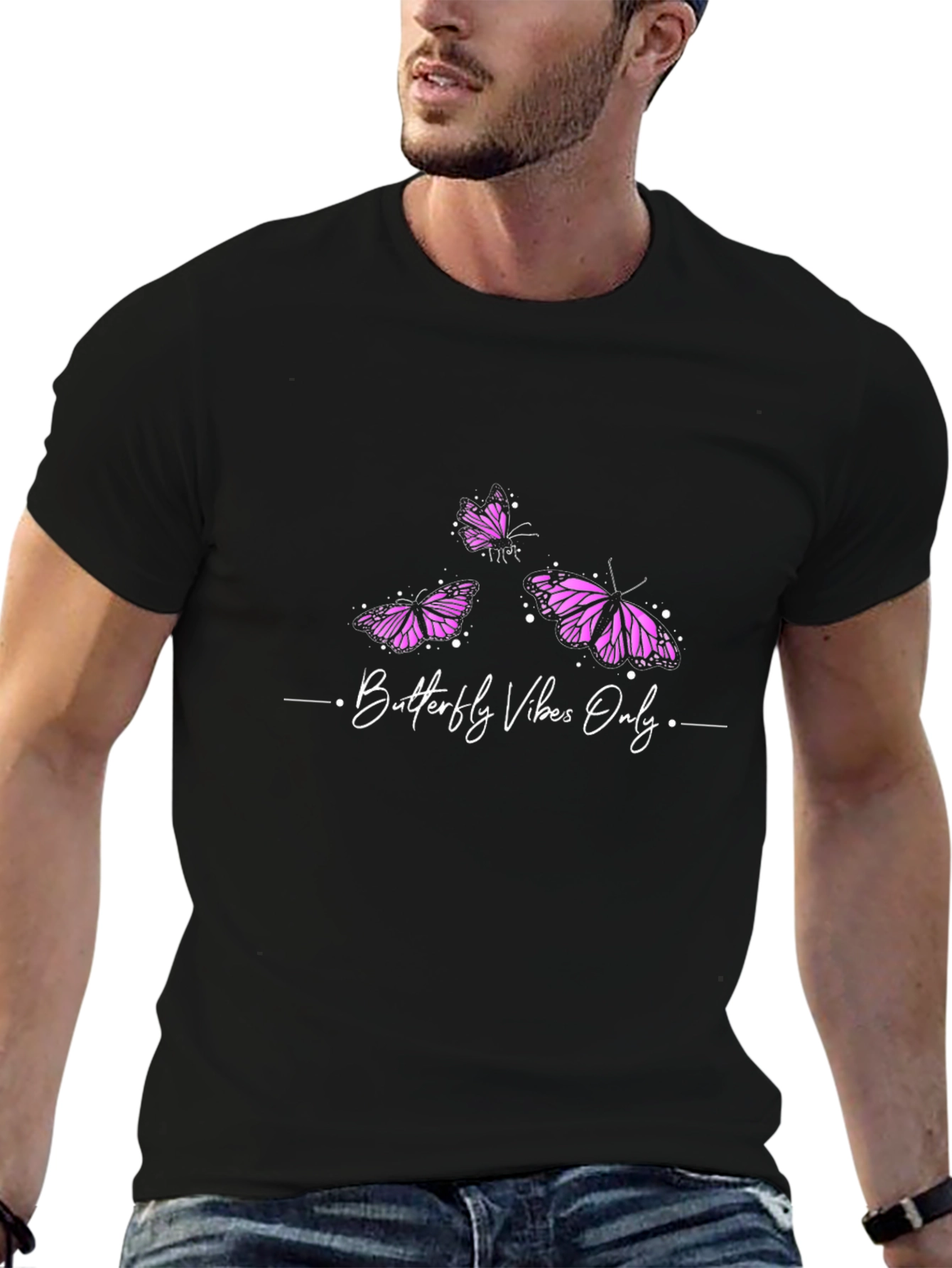 Butterfly Vibes Only Graphic Tee