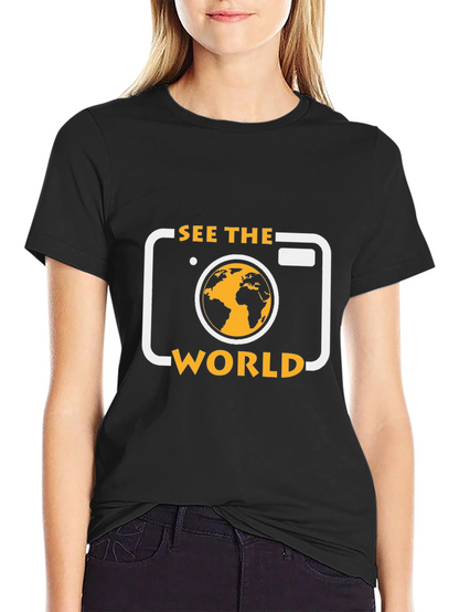 See the World Graphic Tee - Travel T-Shirt