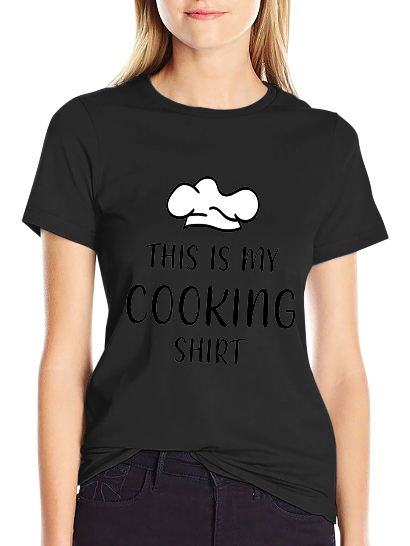 This Is My Cooking Shirt - Chef Hat Graphic Tee