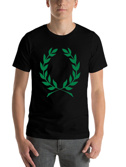 Olive Branch Graphic T-Shirt - Classic Black Tee