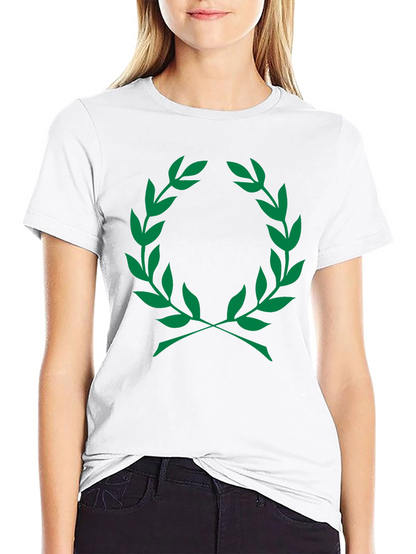 Olive Branch Graphic T-Shirt - Classic Black Tee