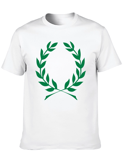 Olive Branch Graphic T-Shirt - Classic Black Tee