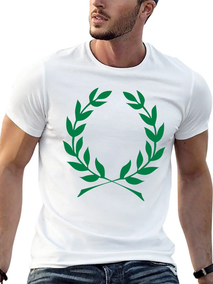 Olive Branch Graphic T-Shirt - Classic Black Tee